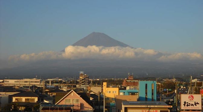 【2020年12月1日　今日の富士山】