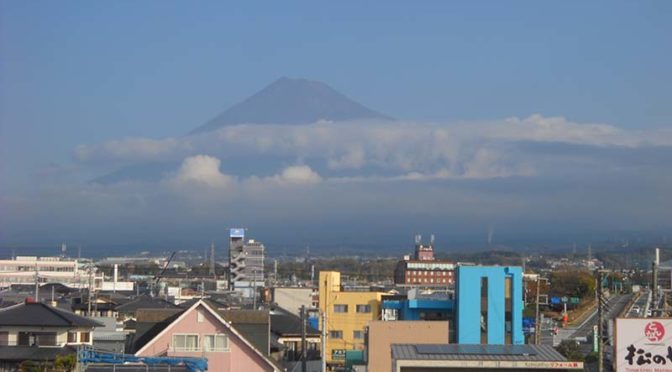 【2020年12月4日　今日の富士山】