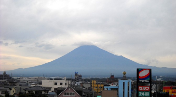 【2014年11月17日　今日の富士山】