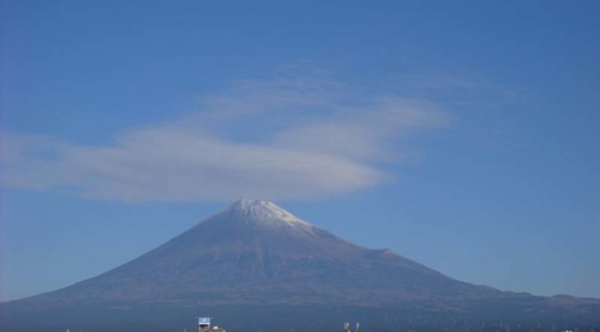 【2020年12月6日　今日の富士山】