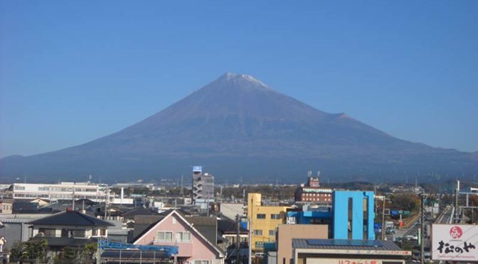 【2020年12月7日　今日の富士山】