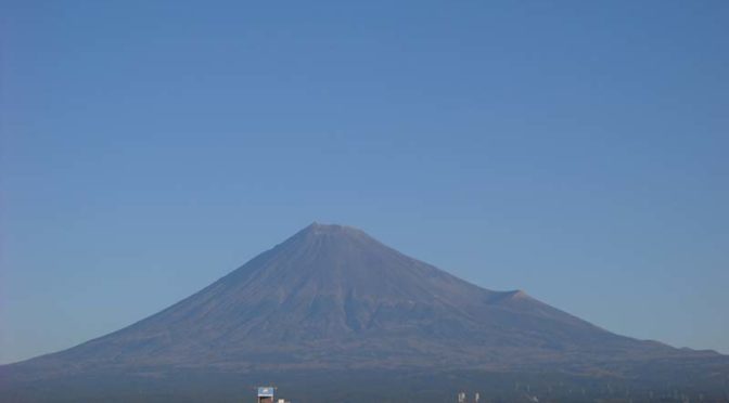 【2020年12月8日　今日の富士山】