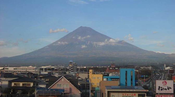 【2020年12月9日　今日の富士山】