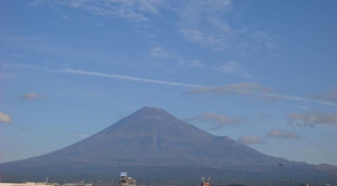 【2020年12月10日　今日の富士山】