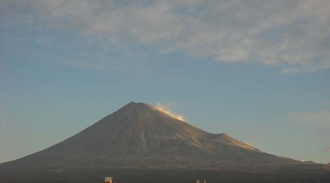 【2020年12月15日　今日の富士山】