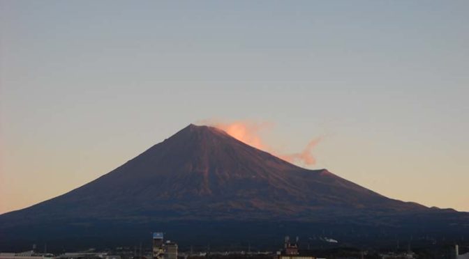 【2020年12月16日　今日の富士山】