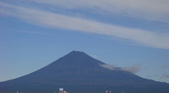 【2020年12月19日　今日の富士山】