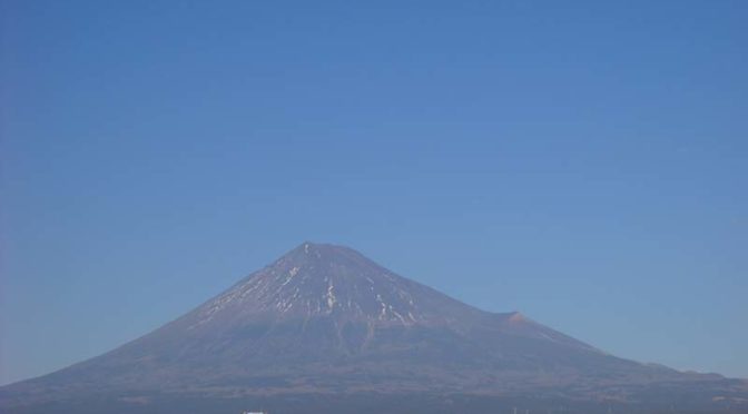 【2021年1月20日　今日の富士山】