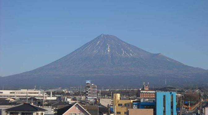 【2021年1月21日　今日の富士山】