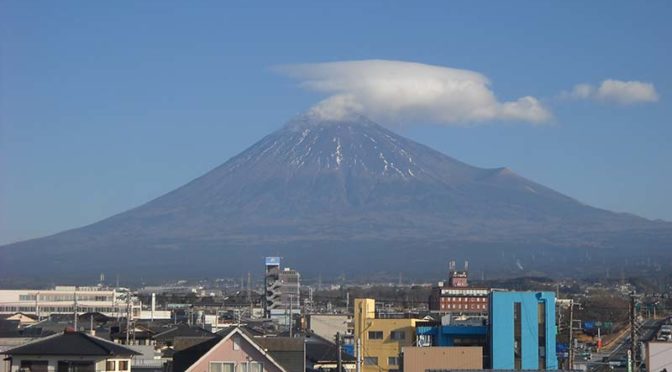 【2021年1月22日　今日の富士山】