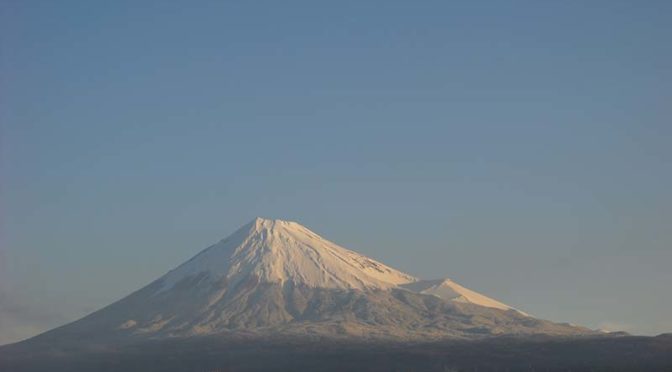 【2021年1月25日　今日の富士山】