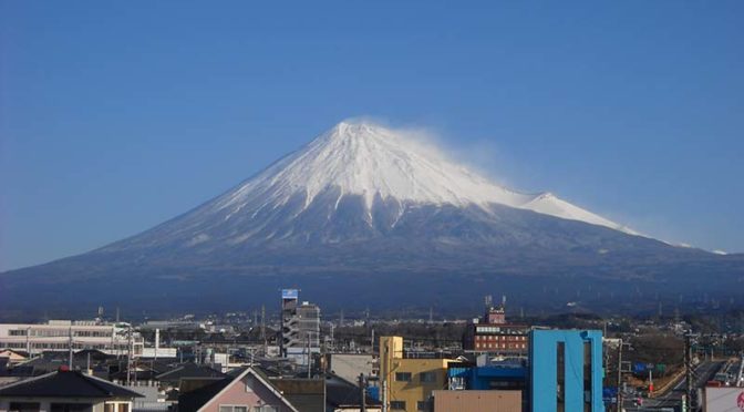 【2021年1月29日　今日の富士山】