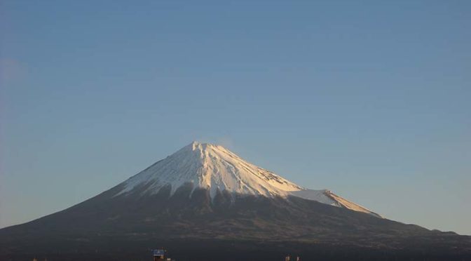 【2021年2月18日　今日の富士山】