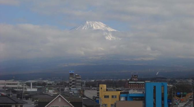 【2021年2月24日　今日の富士山】