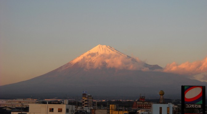 【2014年12月9日　今日の富士山】