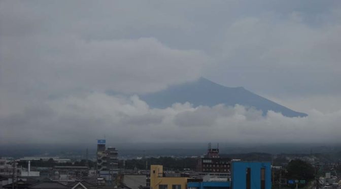 【2021年8月23日　今日の富士山】