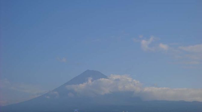 【2021年9月25日　今日の富士山】