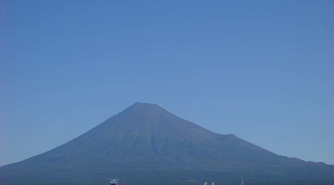 【2021年10月2日　今日の富士山】