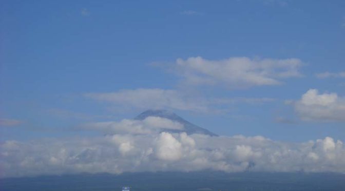 【2021年10月4日　今日の富士山】