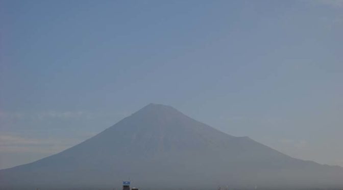 【2021年10月6日　今日の富士山】