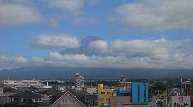 【2021年10月11日　今日の富士山】