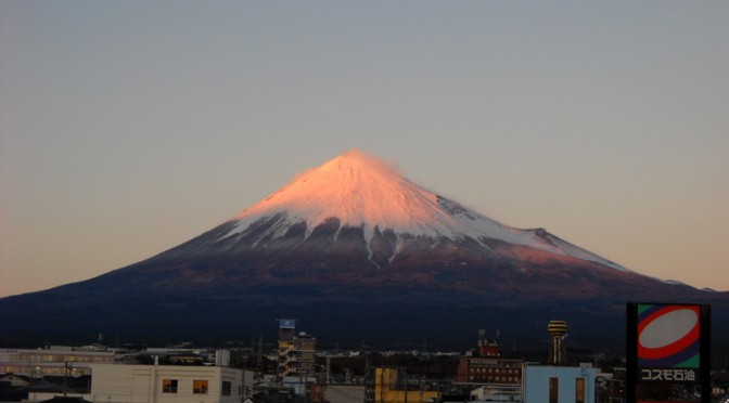 【2014年12月18日　今日の富士山】