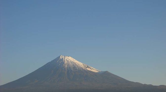 【2021年10月28日　今日の富士山】