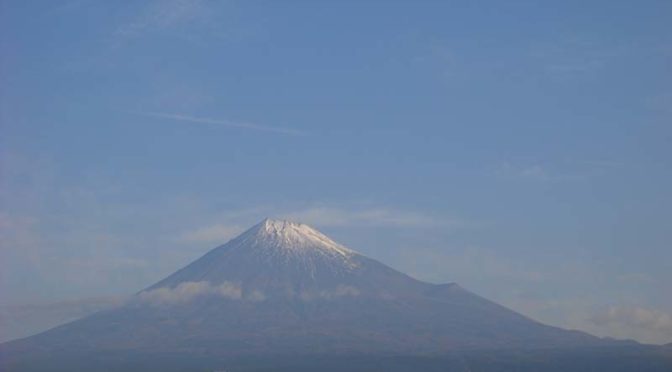 【2021年11月4日　今日の富士山】