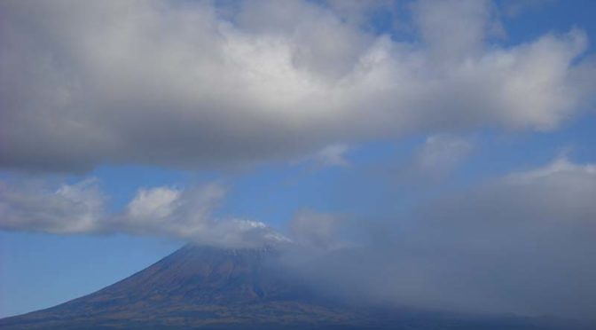 【2021年11月8日　今日の富士山】