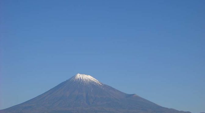 【2021年11月15日　今日の富士山】