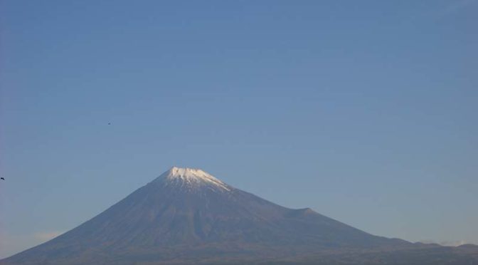 【2021年11月16日　今日の富士山】