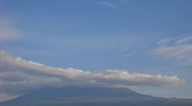 【2021年11月18日　今日の富士山】