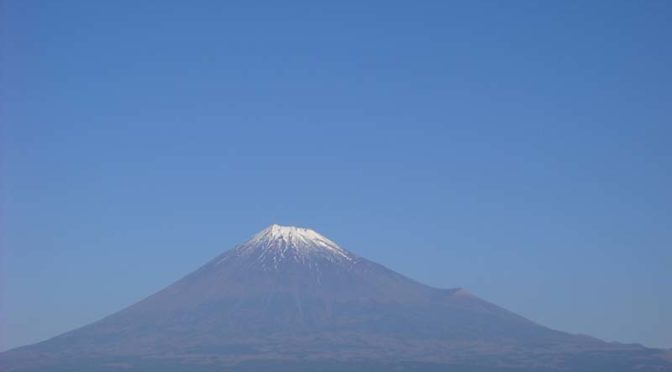 【2021年11月20日　今日の富士山】