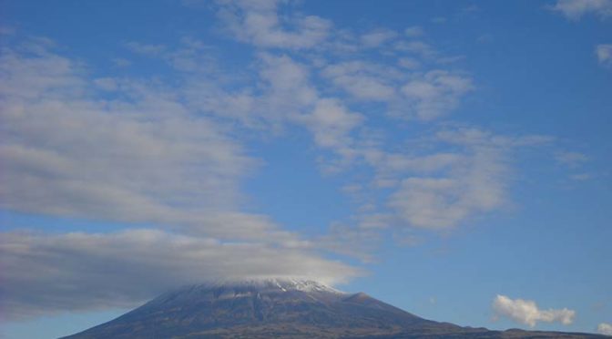 【2021年12月3日　今日の富士山】