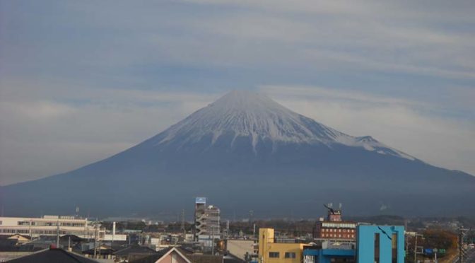 【2021年12月10日　今日の富士山】