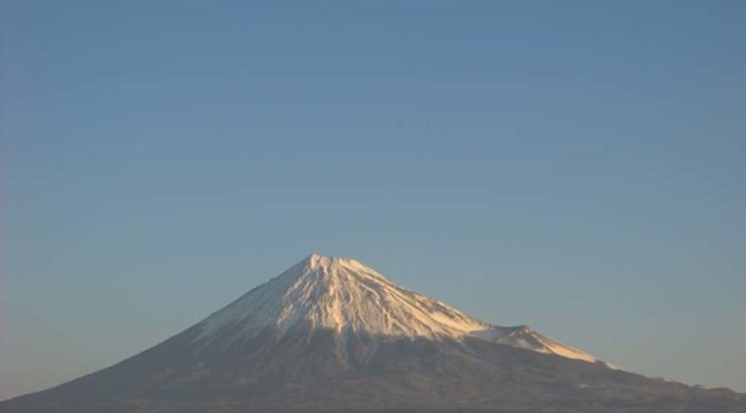 【2022年1月7日　今日の富士山】