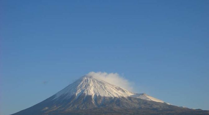 【2022年1月14日　今日の富士山】