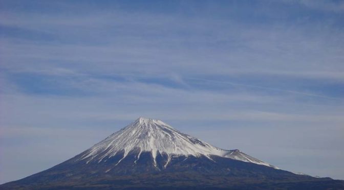 【2022年1月15日　今日の富士山】