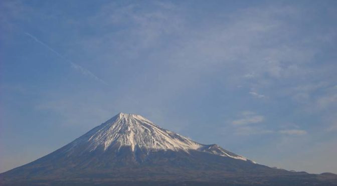 【2022年1月17日　今日の富士山】
