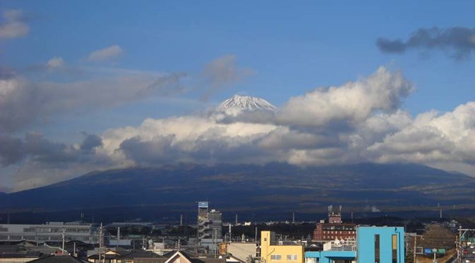 【2022年1月19日　今日の富士山】