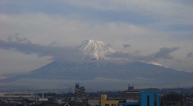 【2022年1月24日　今日の富士山】