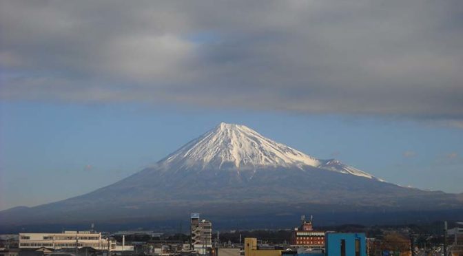 【2022年1月25日　今日の富士山】