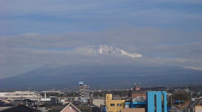 【2022年1月27日　今日の富士山】