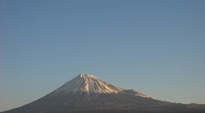 【2022年2月2日　今日の富士山】