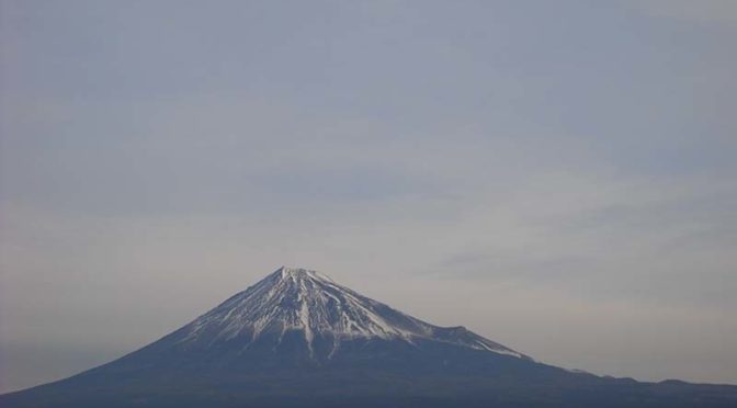 【2022年2月3日　今日の富士山】