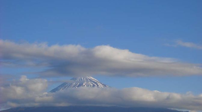 【2022年2月7日　今日の富士山】