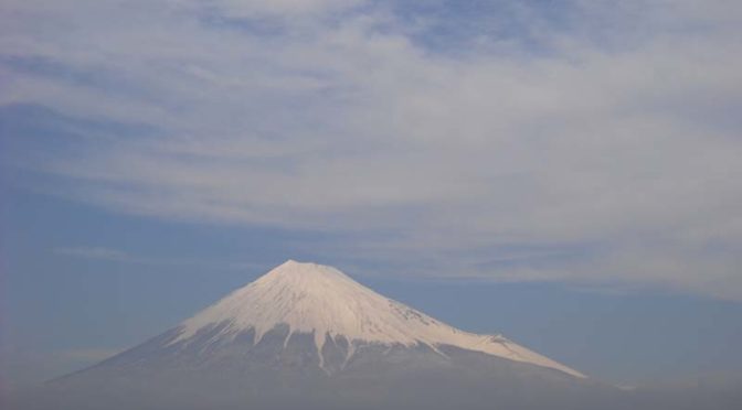 【2022年2月14日　今日の富士山】