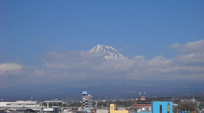 【2022年3月3日　今日の富士山】