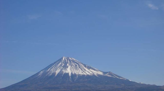 【2022年3月7日　今日の富士山】