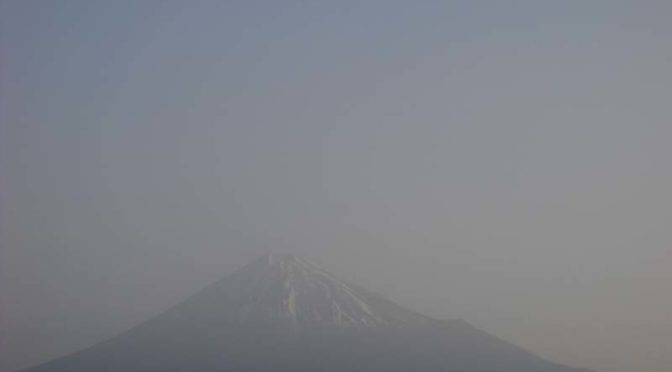 【2022年3月16日　今日の富士山】